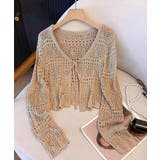 クロシェ編みサマーニットカーディガン シアートップス【SHOPLIST限定 新作 | SEU | 詳細画像22 