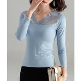 ブルー | 【SNSで話題沸騰！】大好評＆リピート多数のレーストップス | SAISON DE PAPILLON 