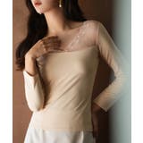 ベージュ系その他 | 【SNSで話題沸騰！】大好評＆リピート多数のレーストップス | SAISON DE PAPILLON 