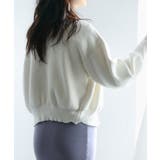 パールビジューボタンレスニットカーディガン | SAISON DE PAPILLON  | 詳細画像7 