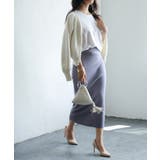 パールビジューボタンレスニットカーディガン | SAISON DE PAPILLON  | 詳細画像9 