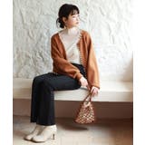 パールビジューボタンレスニットカーディガン | SAISON DE PAPILLON  | 詳細画像21 