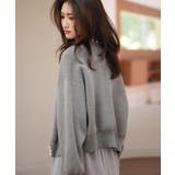 パールビジューボタンレスニットカーディガン | SAISON DE PAPILLON  | 詳細画像30 