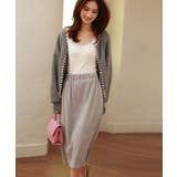 パールビジューボタンレスニットカーディガン | SAISON DE PAPILLON  | 詳細画像32 