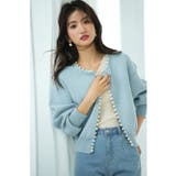 パールビジューボタンレスニットカーディガン | SAISON DE PAPILLON  | 詳細画像53 