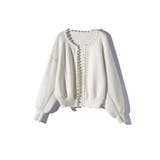 パールビジューボタンレスニットカーディガン | SAISON DE PAPILLON  | 詳細画像81 