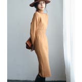 ウエストシェイプタートルネックニットワンピース | SAISON DE PAPILLON  | 詳細画像4