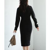 ウエストシェイプタートルネックニットワンピース | SAISON DE PAPILLON  | 詳細画像11