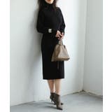 ウエストシェイプタートルネックニットワンピース | SAISON DE PAPILLON  | 詳細画像12