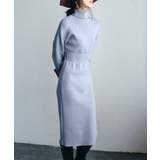 ウエストシェイプタートルネックニットワンピース | SAISON DE PAPILLON  | 詳細画像20