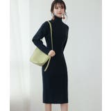 ウエストシェイプタートルネックニットワンピース | SAISON DE PAPILLON  | 詳細画像25