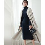 ウエストシェイプタートルネックニットワンピース | SAISON DE PAPILLON  | 詳細画像29