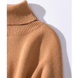 ウエストシェイプタートルネックニットワンピース | SAISON DE PAPILLON  | 詳細画像47