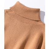 ウエストシェイプタートルネックニットワンピース | SAISON DE PAPILLON  | 詳細画像51