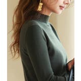 パールボタン付きプチハイネックニットプルオーバー | SAISON DE PAPILLON | 詳細画像39