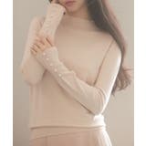 パールボタン付きプチハイネックニットプルオーバー | SAISON DE PAPILLON | 詳細画像41