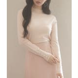 パールボタン付きプチハイネックニットプルオーバー | SAISON DE PAPILLON | 詳細画像42