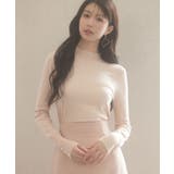 パールボタン付きプチハイネックニットプルオーバー | SAISON DE PAPILLON | 詳細画像45