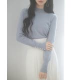 パールボタン付きプチハイネックニットプルオーバー | SAISON DE PAPILLON | 詳細画像68