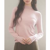 パールボタン付きプチハイネックニットプルオーバー | SAISON DE PAPILLON | 詳細画像73