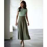 フレンチスリーブリブ切替サマーニットトップス | SAISON DE PAPILLON  | 詳細画像52 