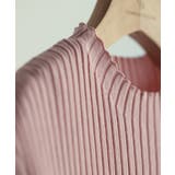 フレンチスリーブリブ切替サマーニットトップス | SAISON DE PAPILLON  | 詳細画像72 