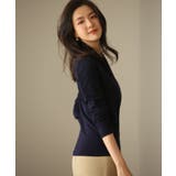 授乳もオフィスも両立カシュクールネックニットトップス | SAISON DE PAPILLON  | 詳細画像14 