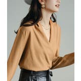 授乳もオフィスも両立カシュクールネックニットトップス | SAISON DE PAPILLON  | 詳細画像17 