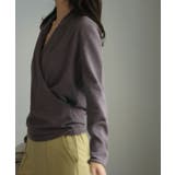 授乳もオフィスも両立カシュクールネックニットトップス | SAISON DE PAPILLON  | 詳細画像32 