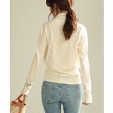 授乳もオフィスも両立カシュクールネックニットトップス | SAISON DE PAPILLON  | 詳細画像43 