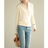 授乳もオフィスも両立カシュクールネックニットトップス | SAISON DE PAPILLON  | 詳細画像49 