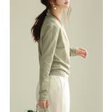 授乳もオフィスも両立カシュクールネックニットトップス | SAISON DE PAPILLON  | 詳細画像53 