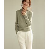 授乳もオフィスも両立カシュクールネックニットトップス | SAISON DE PAPILLON  | 詳細画像55 