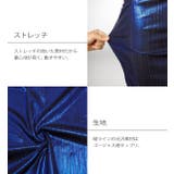 ボディコンミニワンピース キャバドレス 光沢素材 | 3uers | 詳細画像4 