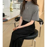 ハイネック 半袖 Tシャツ | 3uers | 詳細画像10