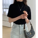 ハイネック 半袖 Tシャツ | 3uers | 詳細画像11