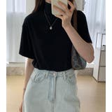 ハイネック 半袖 Tシャツ | 3uers | 詳細画像12