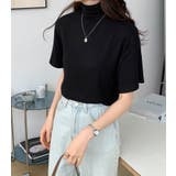 ハイネック 半袖 Tシャツ | 3uers | 詳細画像13