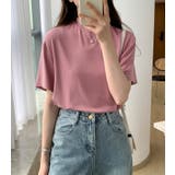 ハイネック 半袖 Tシャツ | 3uers | 詳細画像16