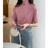 ハイネック 半袖 Tシャツ | 3uers | 詳細画像17