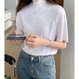 ハイネック 半袖 Tシャツ | 3uers | 詳細画像22