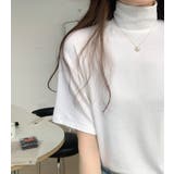 ハイネック 半袖 Tシャツ | 3uers | 詳細画像24