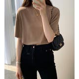 ハイネック 半袖 Tシャツ | 3uers | 詳細画像4