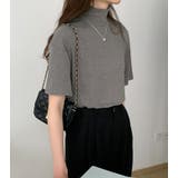 ハイネック 半袖 Tシャツ | 3uers | 詳細画像8