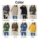 1枚2役 重ね着風 トレーナー | 3uers | 詳細画像2