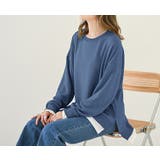 1枚2役 重ね着風 トレーナー | 3uers | 詳細画像40