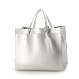 シルバー | カシュカシュ cachecache / パーテーションミニ2wayトートバッグ | UNBILLION