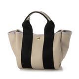 ベージュ | カシュカシュ  / ショルダー付き2wayテープトートバッグS | UNBILLION