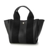ブラック | カシュカシュ  / ショルダー付き2wayテープトートバッグS | UNBILLION