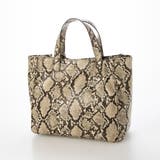 カシュカシュ cachecache / パイソン柄手提げトートS | UNBILLION | 詳細画像2